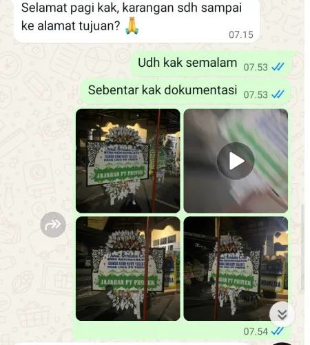 Pengiriman Papan Bunga Selamat Shangri La Jakarta
