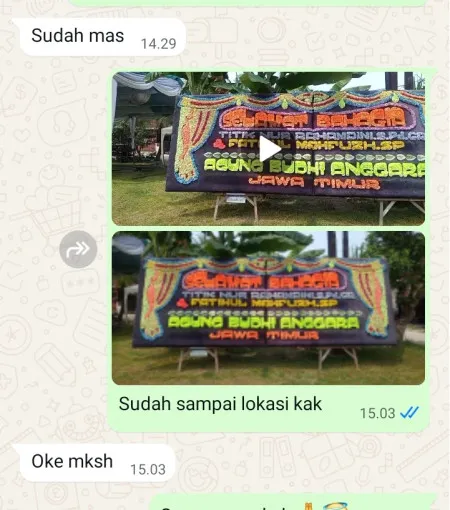 Pengiriman Papan Bunga Shangri La Jakarta