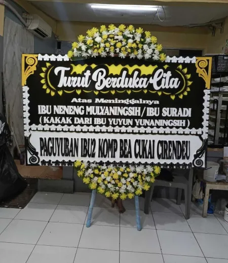 Papan Bunga Duka Shangri La Jakarta